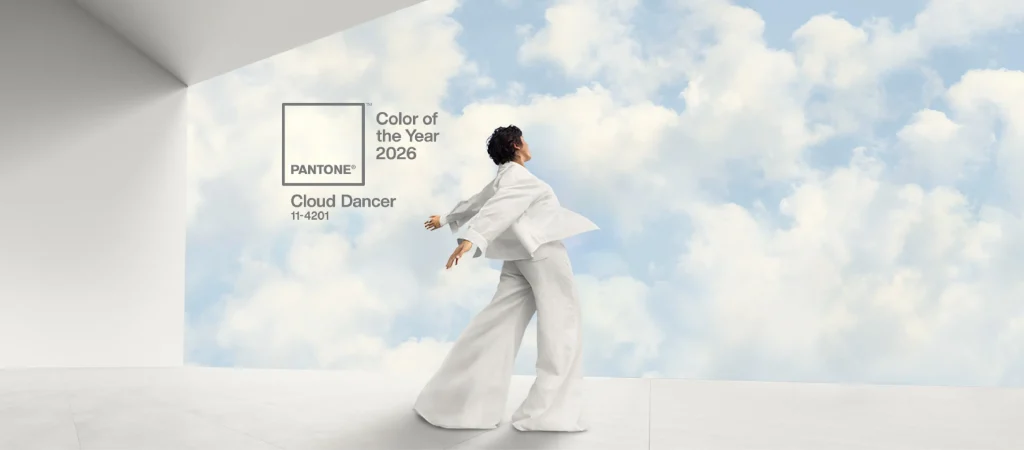 Pantone Color of the Year 2026 Cloud Dancer